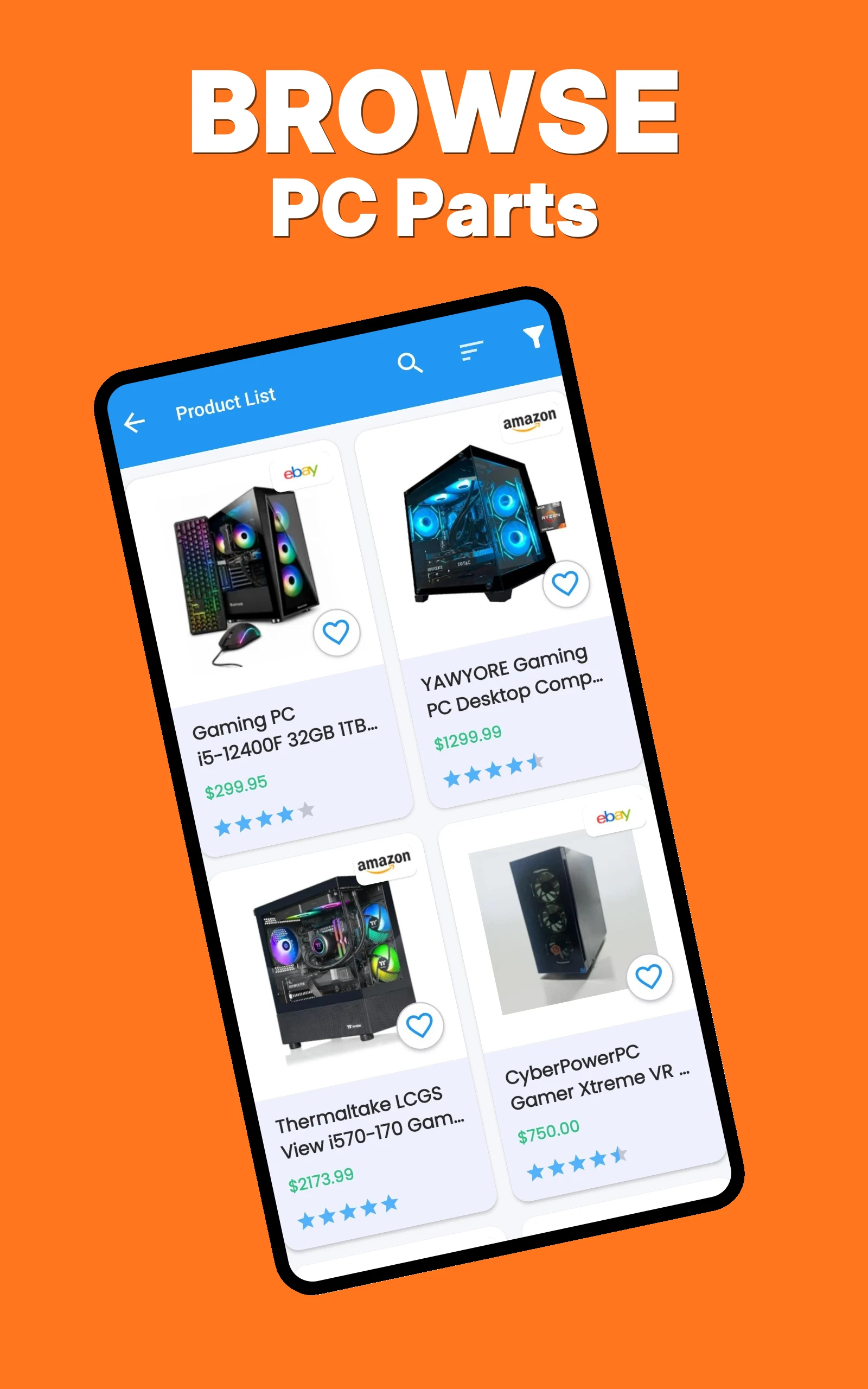 Laptop & PC Parts Price Compar screenshot